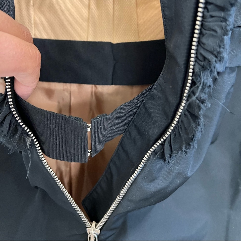 Carven Structured Taffeta Bustier Dress - Picture 16 of 17